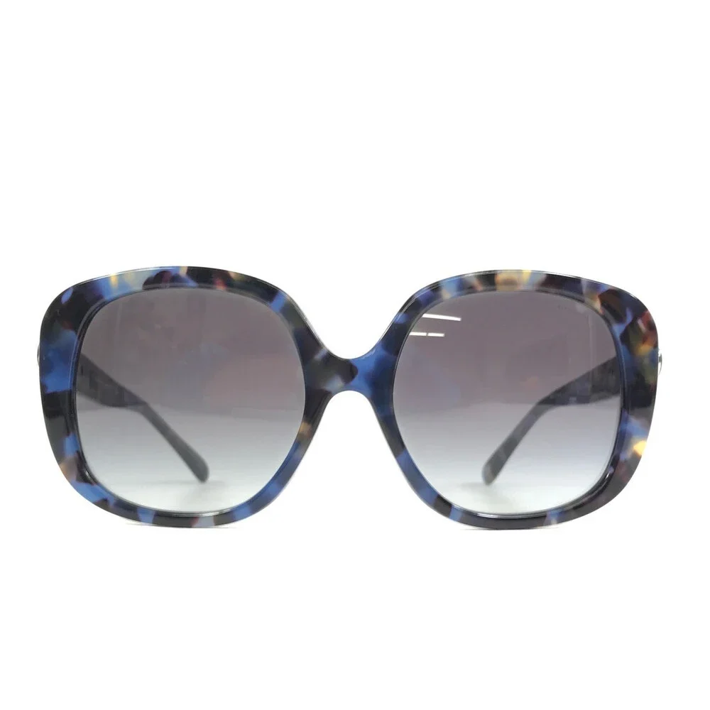 Coach Sunglasses HC8292 L1144 56138G Blue Tortoise Frames with Gray Lenses - Picture 2 of 12